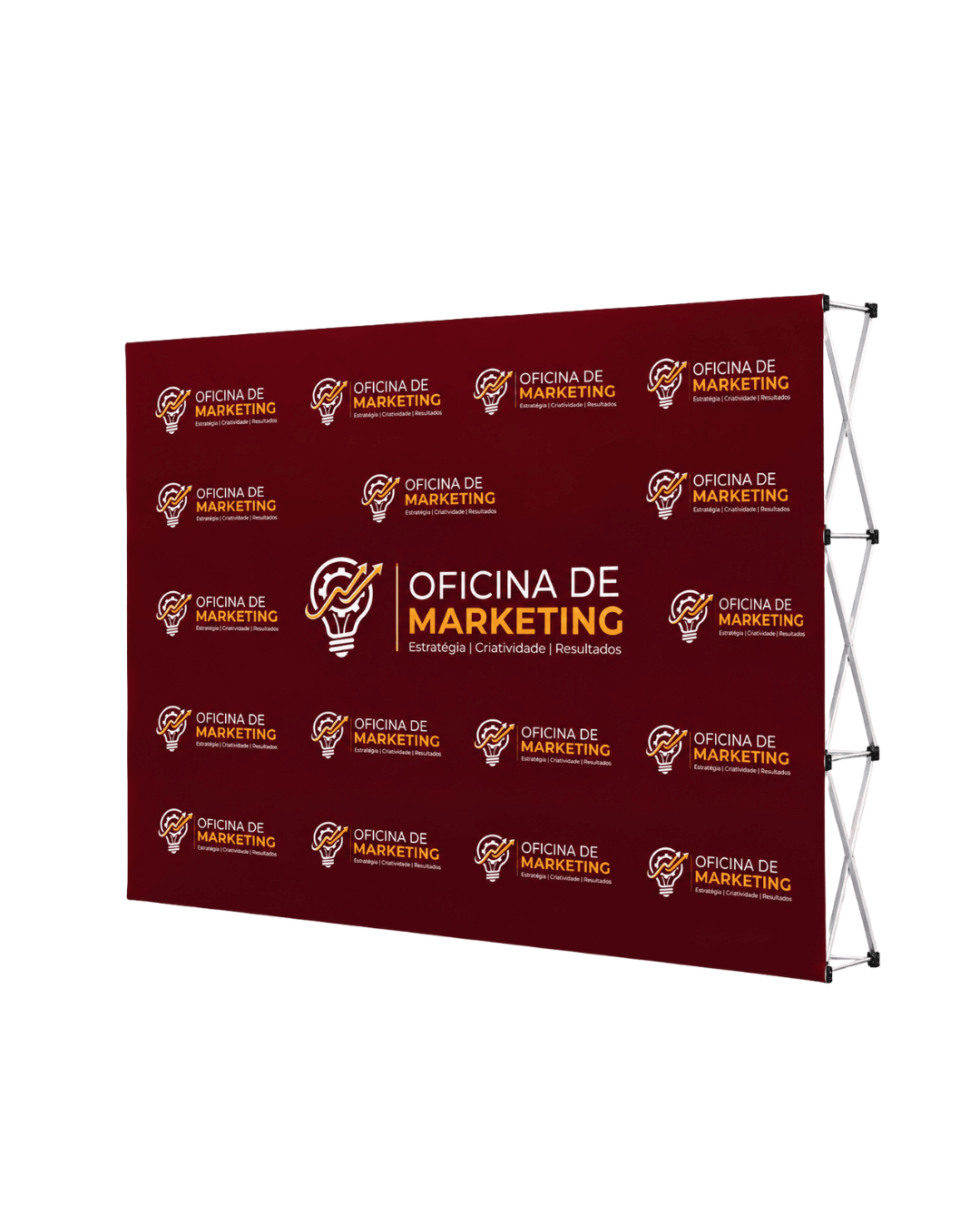 Backdrop Pop-Up Modular para Stands & Eventos VIP