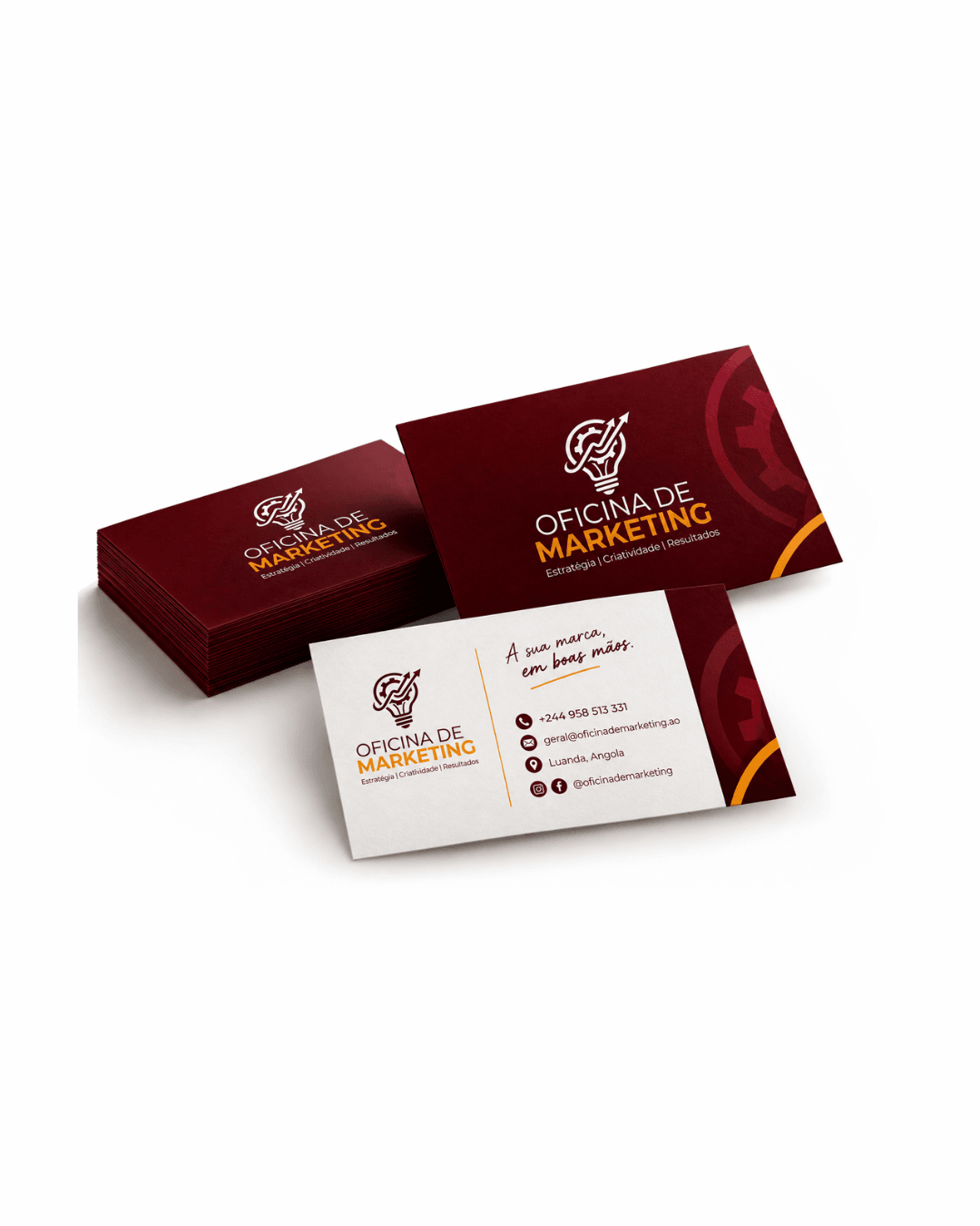 Cartões de Visita Premium (350g, Verniz Localizado)